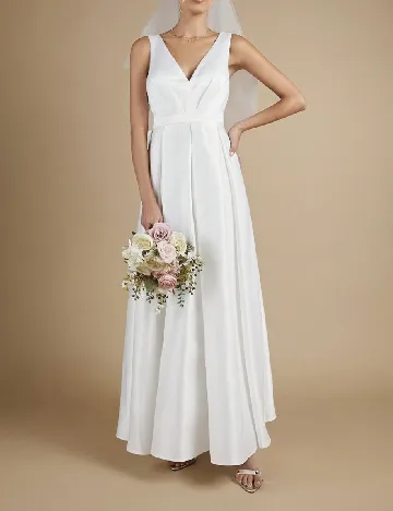 Rochie lunga SHEIN, alb