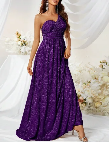 Rochie lunga Giffniseti, mov