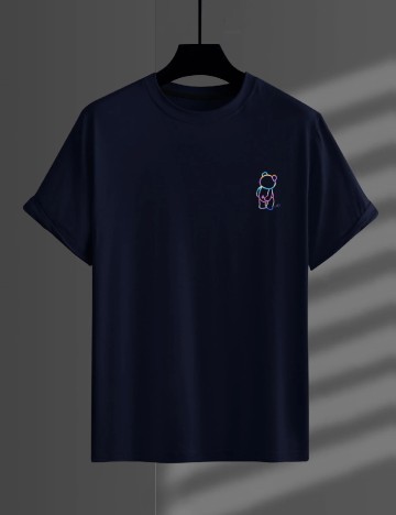 Tricou SHEIN, bleumarin