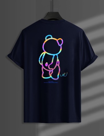 Tricou SHEIN, bleumarin