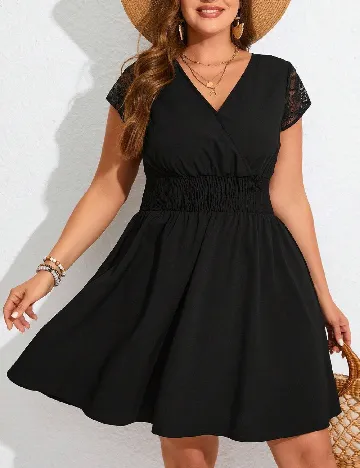 Rochie scurta SHEIN CURVE, negru