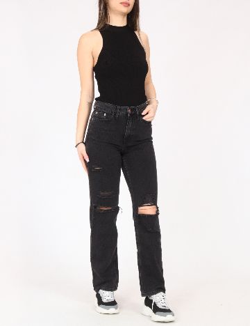 Blugi River Island, negru