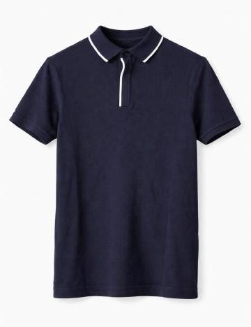 Tricou River Island, bleumarin