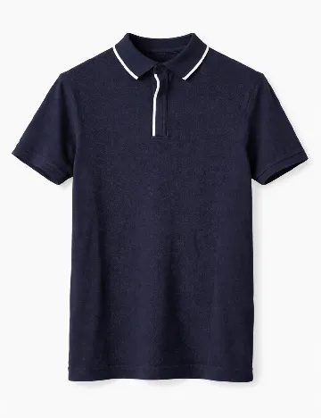 Tricou River Island, bleumarin