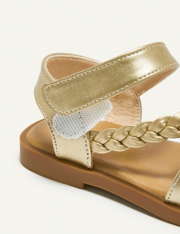 Sandale Cozy Pixies, auriu