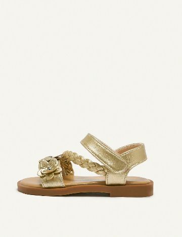 Sandale Cozy Pixies, auriu