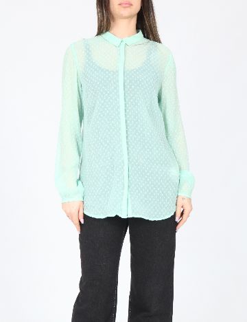 Camasa Zara, turcoaz