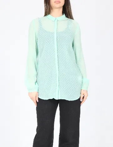 Camasa Zara, turcoaz