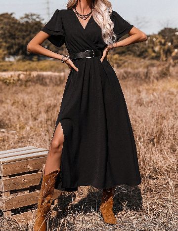 Rochie lunga SHEIN, negru