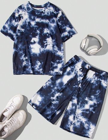 Compleu Shein Kids, albastru