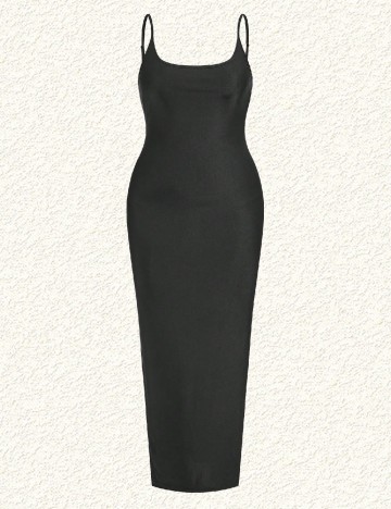 Rochie lunga SHEIN CURVE, negru