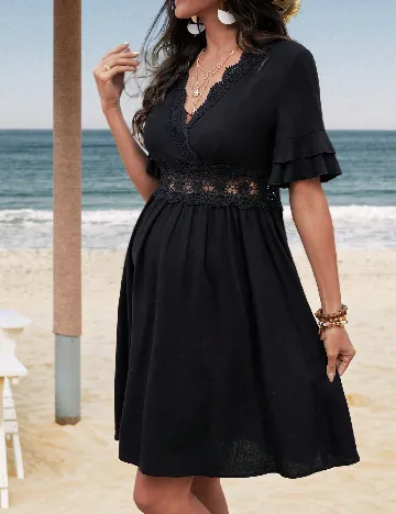 Rochie medie SHEIN, negru