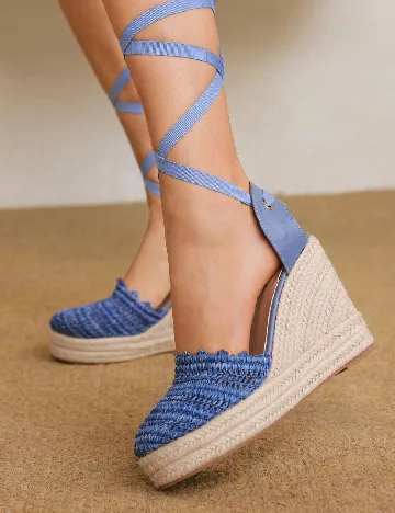 Sandale SHEIN, albastru