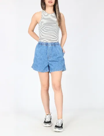 Pantaloni scurti Zara, albastru