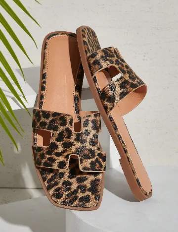 Slapi SHEIN, animal print