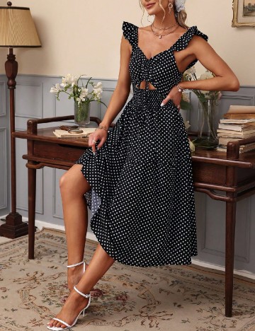 Rochie medie SHEIN, negru