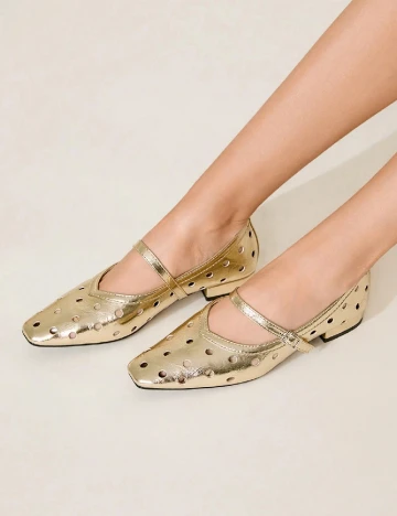 Pantofi SHEIN, auriu