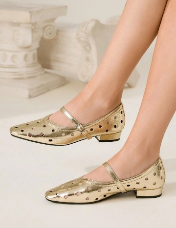Pantofi SHEIN, auriu