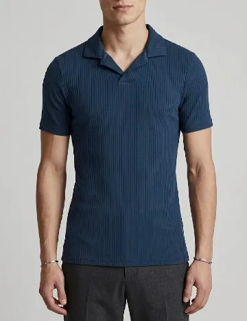 Tricou River Island, bleumarin