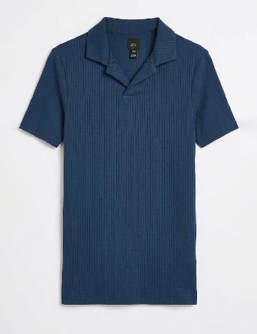 Tricou River Island, bleumarin