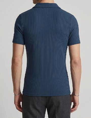 Tricou River Island, bleumarin
