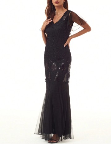 Rochie lunga SHEIN, negru