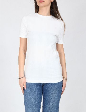 Tricou River Island, alb