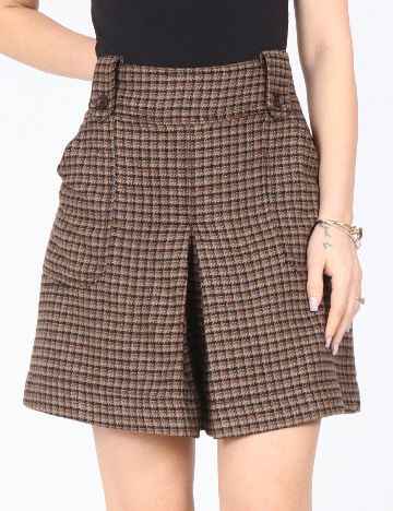 Pantaloni scurti Zara, maro