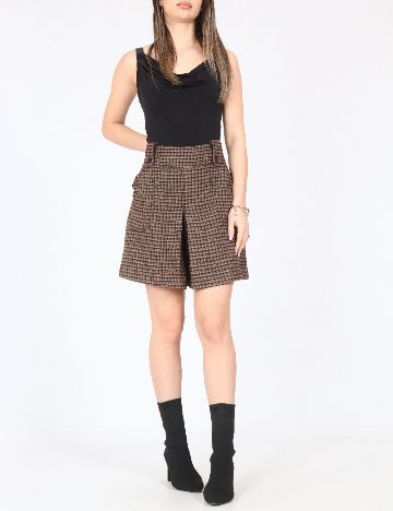 Pantaloni scurti Zara, maro