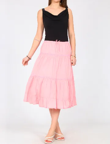 Fusta Zara, roz