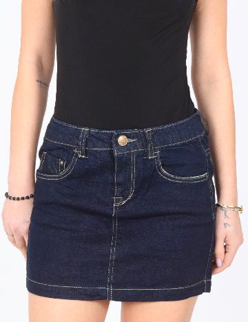 Fusta Zara, bleumarin inchis