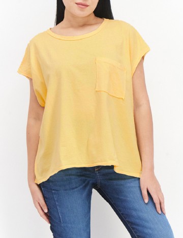 Tricou River Island, galben