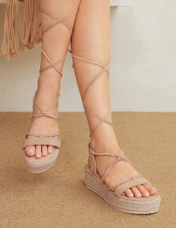 Sandale SHEIN, crem