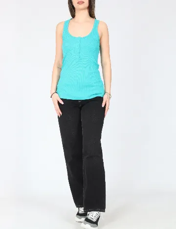 Maiou Bershka, turcoaz