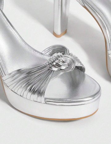 Sandale Cuccoo, argintiu