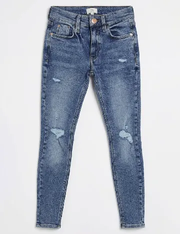 Blugi River Island, albastru