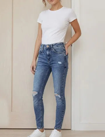 Blugi River Island, albastru