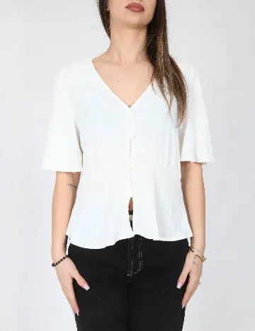 Bluza Bershka, alb