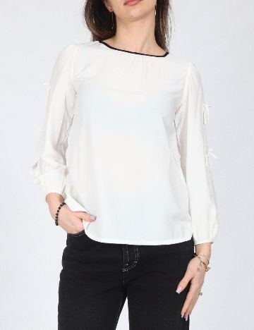 Bluza Zara, alb