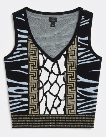 Top River Island, mix culori