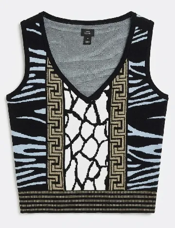 Top River Island, mix culori