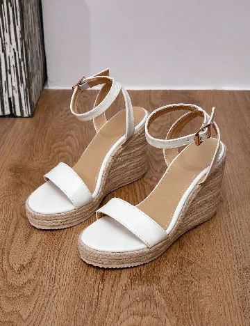 Sandale SHEIN, alb