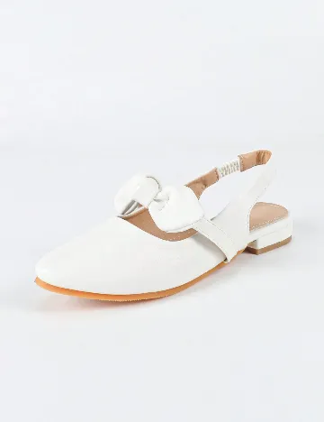 Pantofi Shein Kids, alb