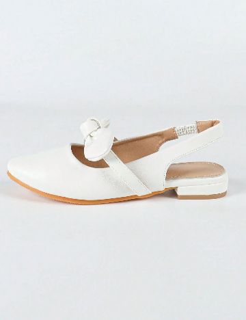 Pantofi Shein Kids, alb