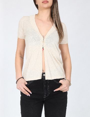 Top Zara, crem