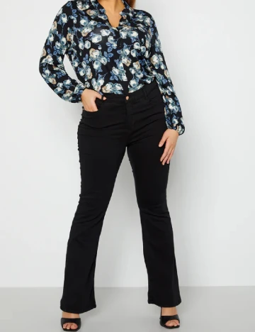 Blugi BUBBLEROOM, negru