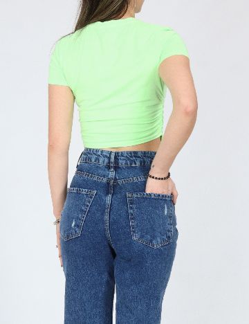Top Bershka, verde