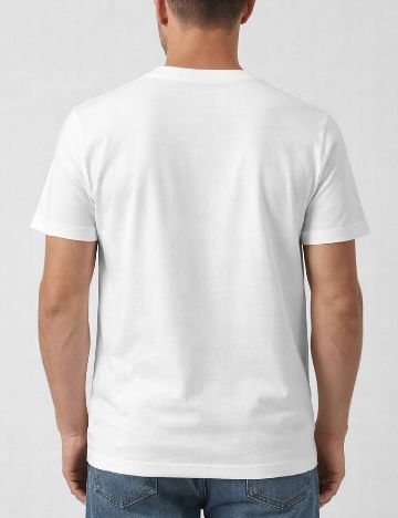 Tricou River Island, alb