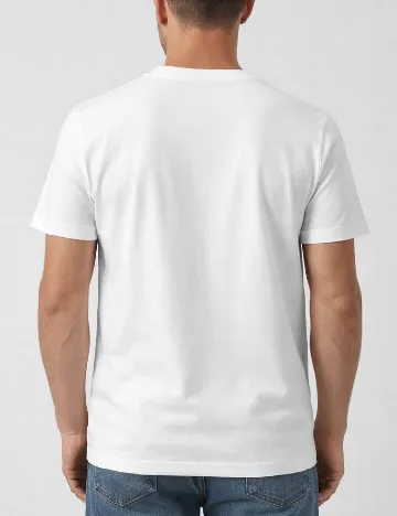 Tricou River Island, alb