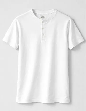 Tricou River Island, alb